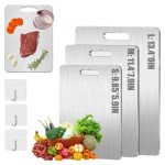 Titanware 100% Pure Titanium Cutting Board Set