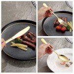 60-Piece Titanium Plated Cutlery Set for 12