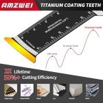 20 Pcs Extra Long Titanium Oscillating Tool Blades