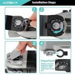 10PCS Titanium & Carbide Oscillating Tool Blades