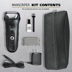 Wahl Manscaper Titanium Shaver for Sensitive Skin