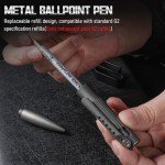 Titanium Tactical EDC Pen - Refillable, Compact Design
