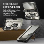 Titanium Z Fold 6 Case with Ring Stand & Holder
