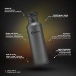 Titanium Sports Water Bottle 700ml, Leakproof