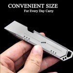 Titanium Keychain Bottle and Can Opener Tool