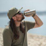 Titanium Sports Water Bottle 700ml, Leakproof