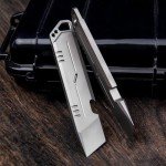 Titanium Keychain Bottle and Can Opener Tool