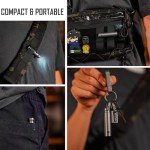 KeyUnity KF04 Mini Titanium LED Flashlight Keychain