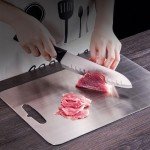 Titanium Chopping Board for Kitchen and Camping