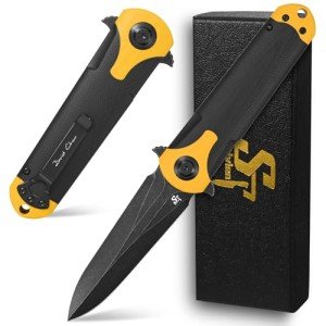 Sitivien ST158 Titanium Folding Pocket Knife