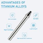 Titanium Alloy Tips for Surface Pen - 2 Pcs