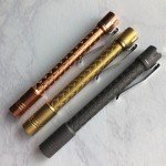 Titanium Pineapple-Shaped LED Flashlight - Nichia 519a