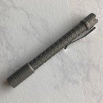 Titanium Pineapple-Shaped LED Flashlight - Nichia 519a