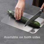 Titanium Double-Sided Cutting Board for Kitchen Use