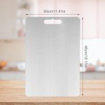 Pure Titanium Double-Sided Cutting Board for Kitchen