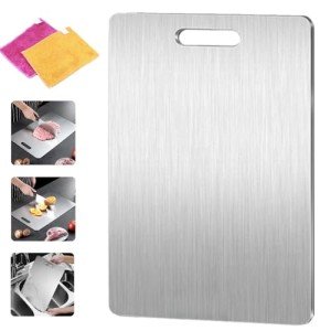 Titanium Double-Sided Cutting Board for Kitchen Use