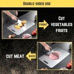 Titanium Double-Sided Cutting Board for Kitchen Use