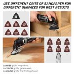 174 PCS Titanium Oscillating Tool Blades Kit