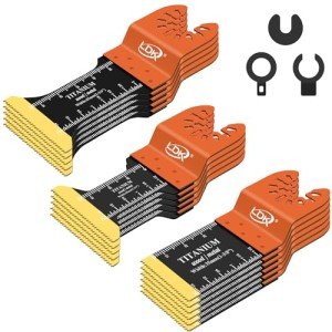 16PCS Universal Titanium Oscillating Tool Blades