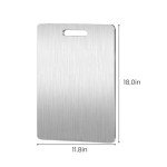 Titanium Double-Sided Cutting Board for Kitchen Use