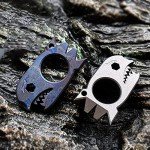 Titanium Shark Multi-Tool: Bottle Opener & Keychain