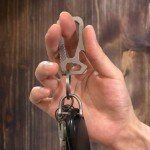 Toovem Heavy Duty Titanium Keychain with Bottle Opener