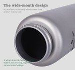 Boundless Voyage Ultralight Titanium Water Bottle 1050ml