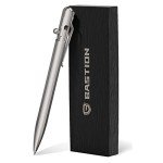 BASTION Slim Bolt Titanium Pen – Lightweight EDC