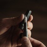 Titanium Stonewashed EDC Fountain Pen by BIG IDEA DESIGN