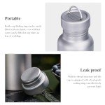 iBasingo 800ml Lightweight Titanium Sports Bottle
