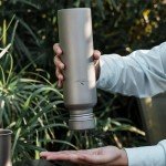 iBasingo 800ml Lightweight Titanium Sports Bottle