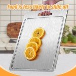 Premium Titanium Kitchen Cutting Board - Double-Sided