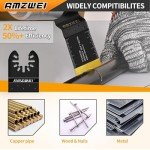 Titanium Oscillating Saw Blades for Wood & Metal