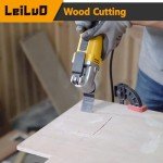50-Piece Multitool Accessory Kit for Woodwork