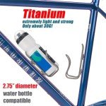 USHAKE Titanium MTB Water Bottle Holder