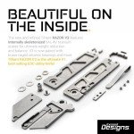 Exceed Designs TIRANT RAZOR V3 Titanium Utility Knife