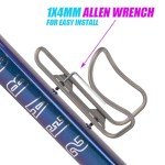 USHAKE Titanium MTB Water Bottle Holder