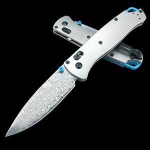 HUAAO 535 Titanium Folding Knife with Axis Lock