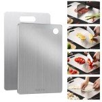 Double-Sided Titanium Cutting Board for All Foods
