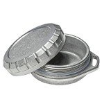 Titanium Travel Pill Organizer with Waterproof Design