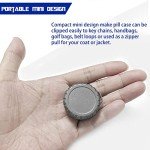 Titanium Travel Pill Organizer with Waterproof Design