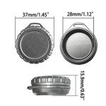 Titanium Travel Pill Organizer with Waterproof Design