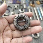 WANERSEN Titanium Fidget Ring Spinner, EDC Slider Toy
