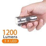 RovyVon S3 Titan LED Keychain Flashlight