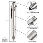 Titanium Carbon Fiber Bolt Action Pen & Stylus