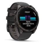 Garmin Fenix 8 Titanium Multisport GPS Smartwatch Bundle