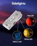 RovyVon E4 Pro Titanium USB-C Keychain Flashlight