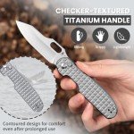 Kizer Cormorant Titanium Folding Pocket Knife