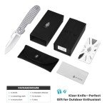 Kizer Cormorant Titanium Folding Pocket Knife