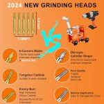 Titanium Chainsaw Sharpener Jig with 5 Bits